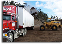 Self-Unloading Truck